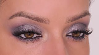 How To Rock Silvery Grey Eyeshadow  Shonagh Scott [upl. by Mariejeanne]