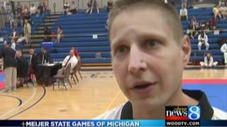 Michigan Meijer State Games News segment 2012 [upl. by Hjerpe]