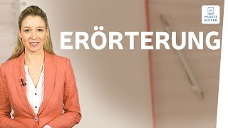 Erörterung schreiben I musstewissen Deutsch [upl. by Doretta]