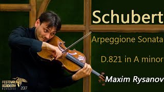 Schubert Arpeggione Sonata D821 in A minor ♪ [upl. by Edholm159]