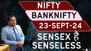 Nifty Prediction and Bank Nifty Analysis for Monday  23 September 24  Bank Nifty Tomorrow [upl. by Nnaeed]