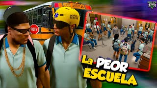 LA ESCUELA MAS GRACIOSA DE GTA ROLEPLAY 📚  lamovierp [upl. by Icart]