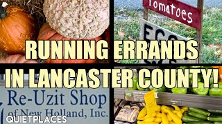 Running Errands in Lancaster County New Holland amp East Earl PA Fall Fun Things to Do [upl. by Alviani]