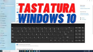 Tastatura defecta Afla cum sa activezi tastatura virtuala in Windows 10 [upl. by Anehc]