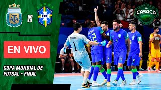 🚨 ARGENTINA vs BRASIL EN VIVO 🔥 FINAL DEL MUNDIAL DE FUTSAL [upl. by Christophe]