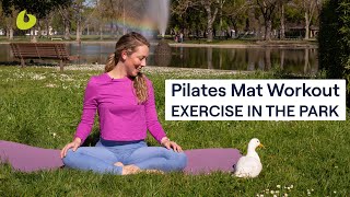 Pilates Mat Workout  Exercise in the Park [upl. by Roath]