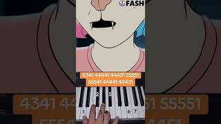 Transformation Wednesday ‪fash‬  Piano Tutorial [upl. by Warenne]