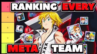 Ranking EVERY META PVP Team In Grand Cross History From WORST To BEST [upl. by Allisan]