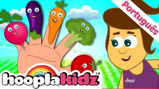 A Música Dos Vegetais 🥕  Músicas Infantis  HooplaKidz Brasil [upl. by Oiralednac]