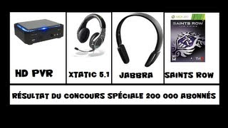 Annonce des Gagnants du concours 200 000 abonnés  surprise [upl. by Sremmus]