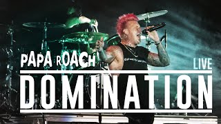 Papa Roach  Domination Live 2021 [upl. by Arvie210]