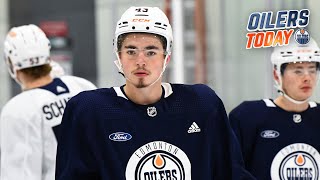 OILERS TODAY  PreGame vs WPG Rookies [upl. by Aylmer]