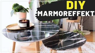 DIY RESIN ART TISCH Marmoroptik Epoxitharz Tutorial einfach Marble Table [upl. by Duston177]