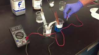 Construct a Voltaic Cell [upl. by Tobey]