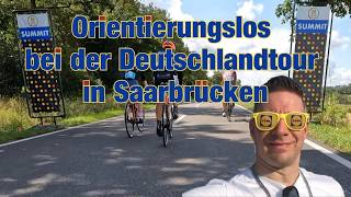 Orientierungslos bei der Deutschlandtour in Saarbrücken 2024 [upl. by Asnerek]