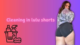 Cleaning in lulu shorts [upl. by Larue]