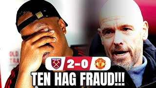 TEN HAG IS A FRAUD 😡 EXPLOSIVE RANT  WEST HAM 20 MAN UTD  SAEED MATCH REACTION [upl. by Grunberg]