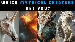 Which MYTHICAL CREATURE Are You  Fantasy Personality Test Quiz [upl. by Nauqad]