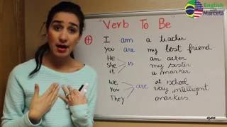 Aula de ingles  Verbo to be English with Marcela [upl. by Egrog]