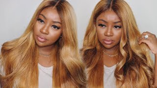 Easy Honey Blonde Hair Dye Tutorial  Westkiss [upl. by Ninette]