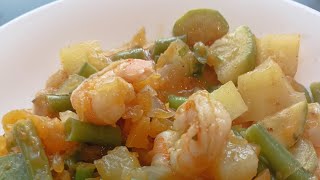 Recette de crevettes sautées aux légumes si délicieuse ✨ facile et rapide [upl. by Leiand334]