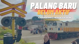 Railroad Crossing Indonesia  Perlintasan Kereta Api Baru Belum Aktif [upl. by Eilata420]