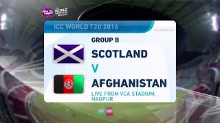 ICC WT20 Scotland vs Afghanistan Highlights [upl. by Ikkin]