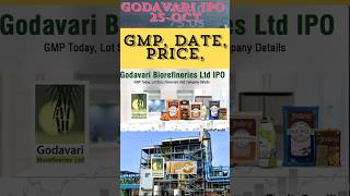 GODAVARI IPO GMP  GMP  DATE  PRICE  IPO  STOCK TRADING ACADEMY  💵 [upl. by Arrait]