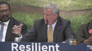 De Blasio Defends Himself Again After Rechnitz Remarks [upl. by Shewchuk83]