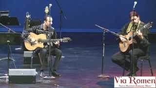 Vadim Kolpakov Via Romen Vengerka Two Guitars RussianRomany Gypsy [upl. by Haleigh]