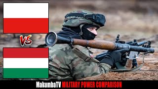 Polska vs Węgry 2022  Porównanie siły militarnej [upl. by Ardnekal]