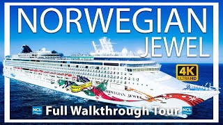 Norwegian Jewel  Full Walkthrough Tour amp Review  4k Ultra HD View  Norwegian Cruise Lines [upl. by Alyad]