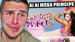 quotAI AI AIquot Pabllo Vittar  Ai Ai Ai Mega Principe 🇬🇧UK Reaction [upl. by Garrett]