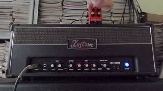 Kustom KG100HFX with KG412 and Exar Super Fuzz SF 02 [upl. by Eolcin]