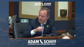 Rep Schiff Debate in the House Judiciary Committee with Matt Gaetz [upl. by Pickford]