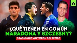 Desde RIQUELME hasta SZCEZNY Los CRACKS que SALIERON del RETIRO en el FÚTBOL MUNDIAL  Depor [upl. by Enyaz653]