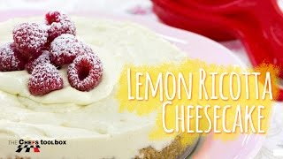 Lemon Ricotta Cheesecake [upl. by Yablon]