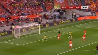 Highlights Netherlands  Ecuador 11 friendly 17052014 [upl. by Mauceri]