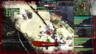 Guild Wars 2 Staff Spellbreaker WvW game play [upl. by Chretien]