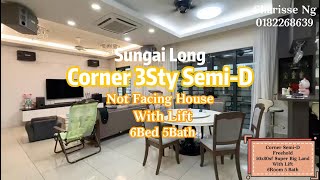 Good Condition CORNER 3 Sty SemiD  Sungai Long [upl. by Ajam272]