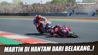 MOTOGP INDONESIA 🇮🇩 2024❗MARTIN JADI KORBAN KECEL4KAAN MENGERIKAN DI MANDALIKA😱❗IndonesianGP [upl. by Siesser]