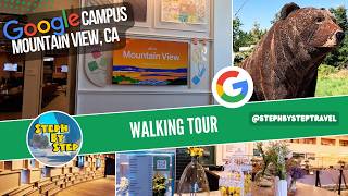 4K Walk Google Tech Campus 2024 in Mountain View California [upl. by Lorimer303]