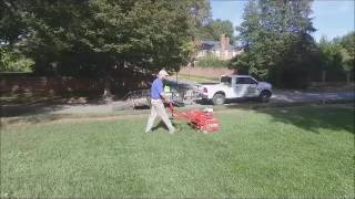 Aeration amp OverSeeding by Virginia Green [upl. by Baron338]