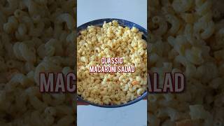 CLASSIC MACARONI SALAD BBQ SIDE DISH [upl. by Liu]