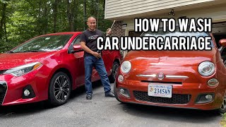 How to Wash Car Undercarriage and Clean the Road Salt to Prevent Rust WarmQ Pressure Washer Review [upl. by Rutra1]