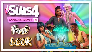 👻 The Sims 4 Zjawiska Paranormalne 👻  FIRST LOOK [upl. by Haodnanehs402]