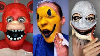 Removal of Special Effects SFX  Makeup vs No Makeup [upl. by Adnilreh]