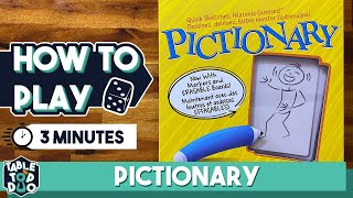 How to Play Pictionary in 3 Minutes [upl. by Hillhouse]