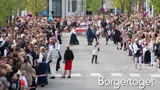 Borgertoget på Jessheim 2016 [upl. by Llenyt561]