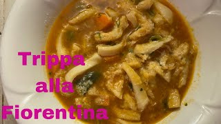 TRIPPA ALLA FIORENTINA  How to cook Tripe  Tripe Recipe  Italian Dish  Italian Recipe [upl. by Ellekram]